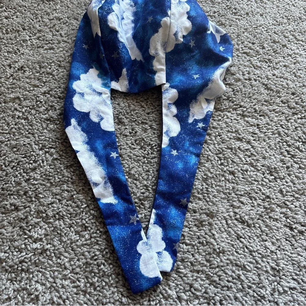 Matching Scrub Cap & Face Mask Set